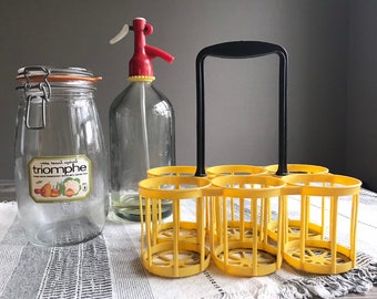Plastic Coated Crate Beer Bottle Carrier 6 Pint Milk Holder