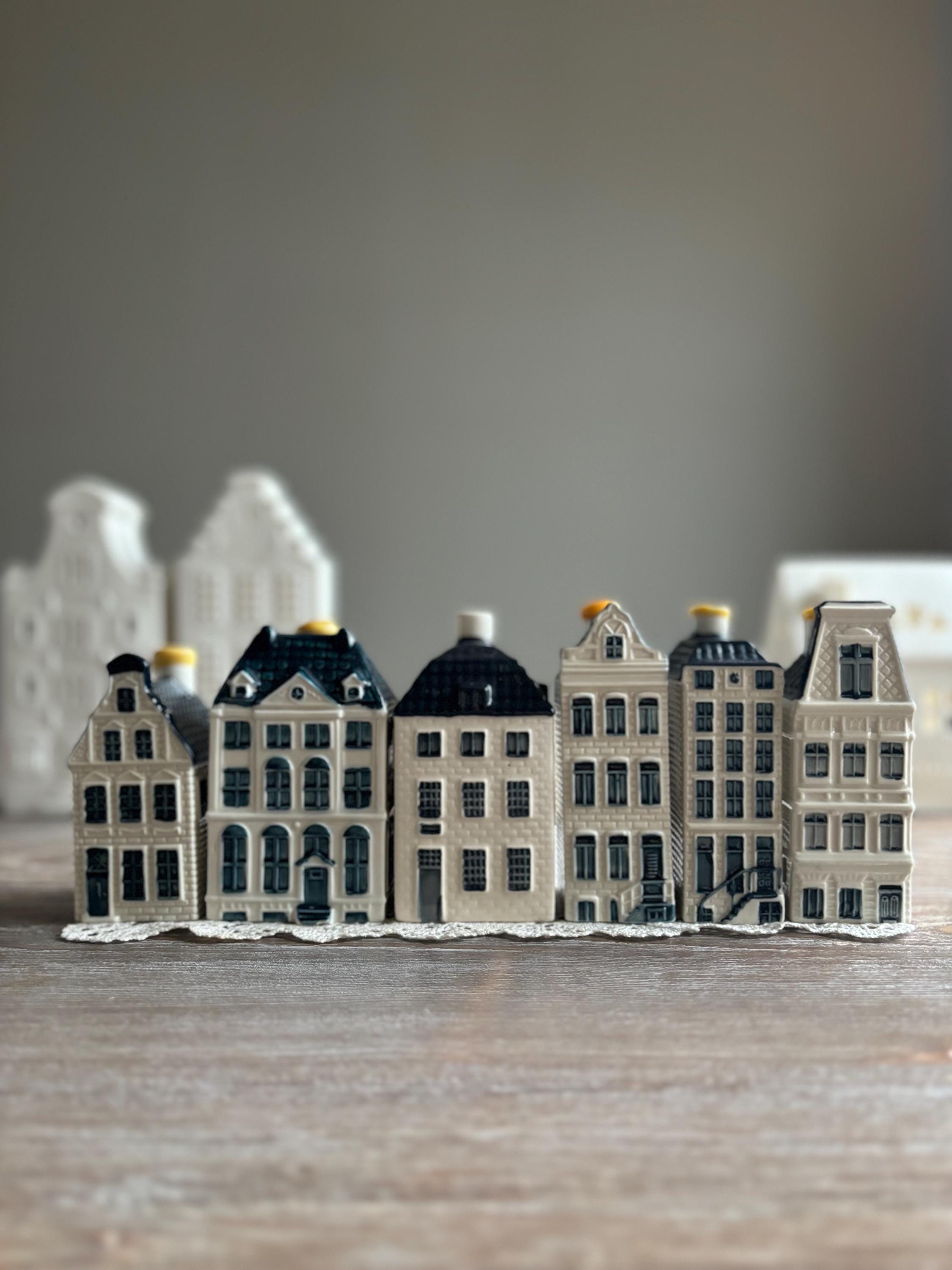 Dutch KLM Houses OPENED, 48, 51, 55, 57, 58, 61, Miniature Replica