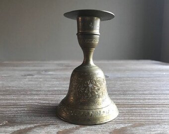Vintage Brass Bell like a mill/ Old Brass Bell Small Bell Vintage Bell Cottage Bell Brass Bells Rustic home decor Interior