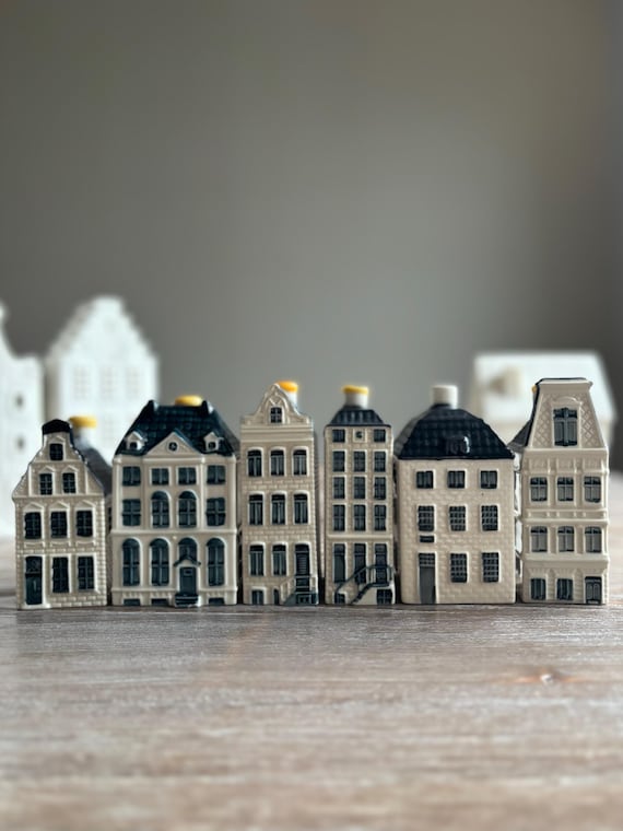 Dutch KLM Houses OPENED, 48, 51, 55, 57, 58, 61, Miniature Replica