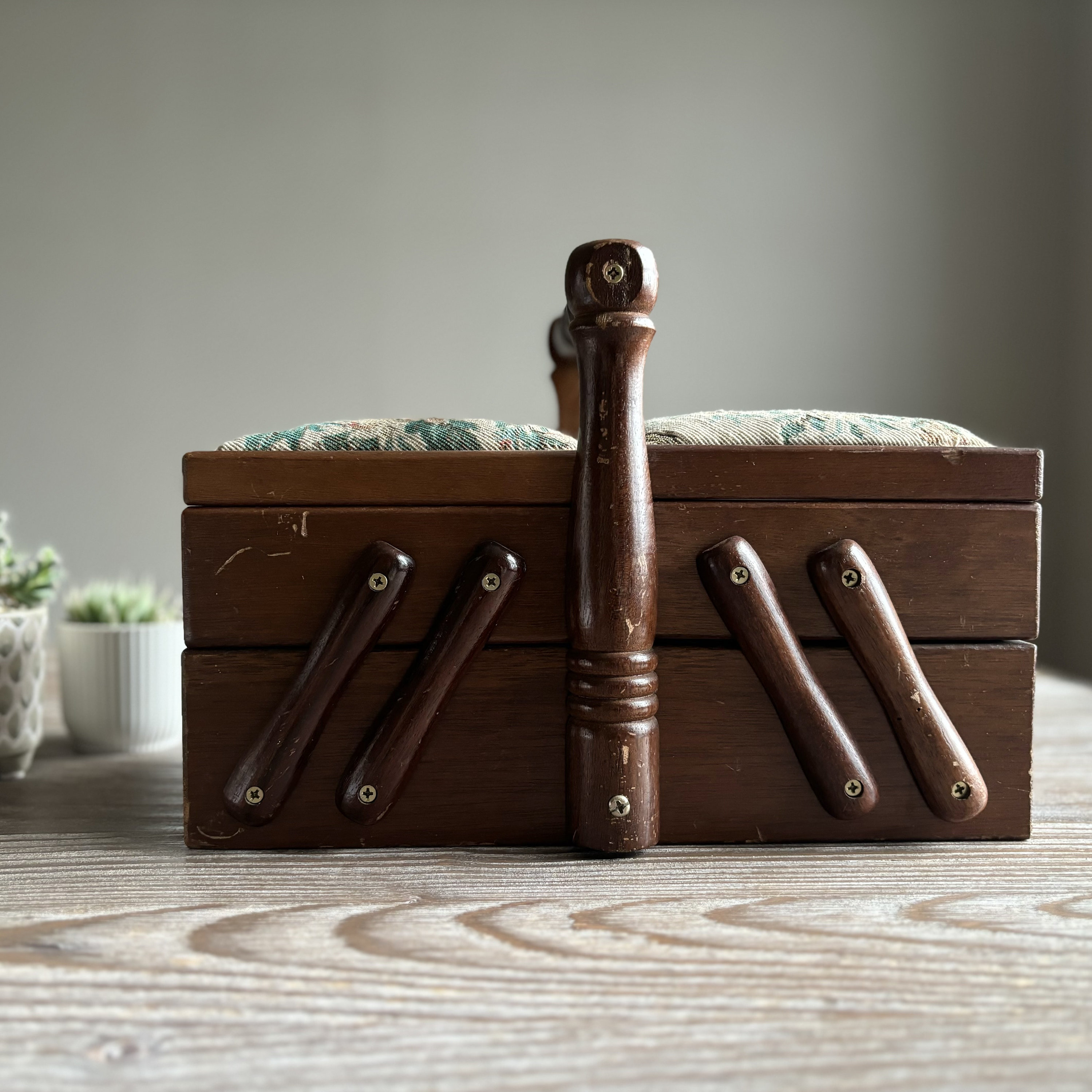 U.S.A ヴィンテージ 木箱 vintage wooden box Vintage Wooden Crate Box California Fruit Exchange Donner