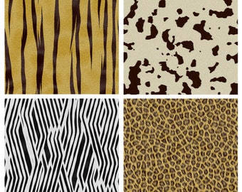 Animal Prints Digital Paper Pack. Instant Download. Fur patterns. Safari textures. Animal Background. Scrapbooking and Background Supplies .