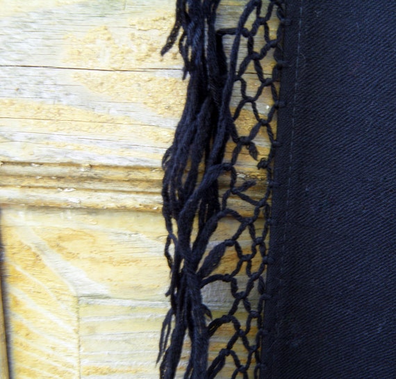 Black russian shawl Wool scarf Festival shawl Bod… - image 5