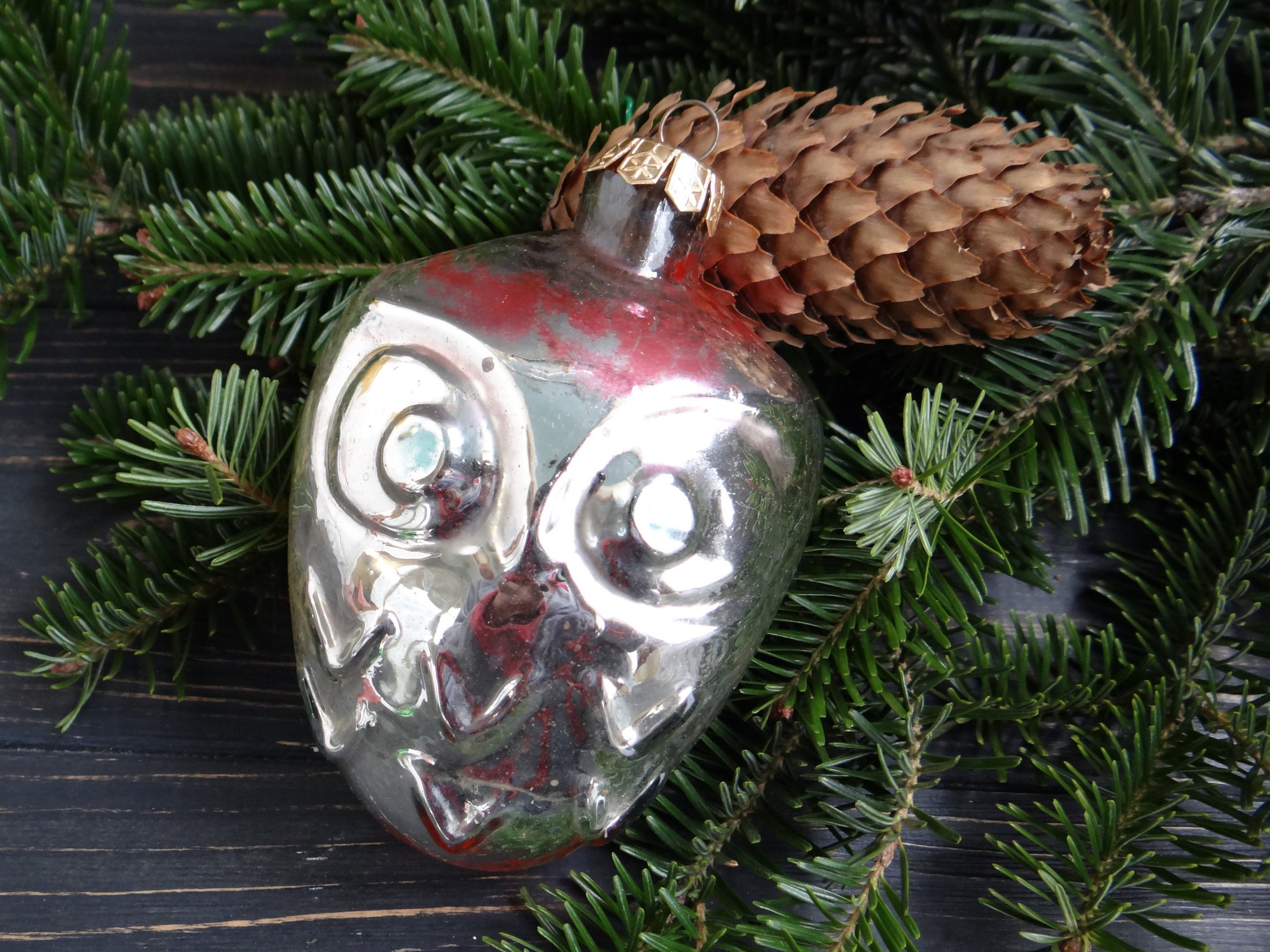 blown glass animal ornaments