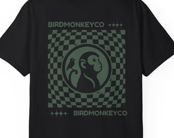 BirdMonkeyCo Logo T-Shirt | Comfort Colors Graphic Tee