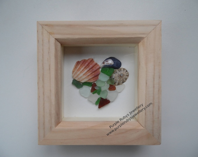 Heart of Cornwall Sea Glass, Sea Shells Picture