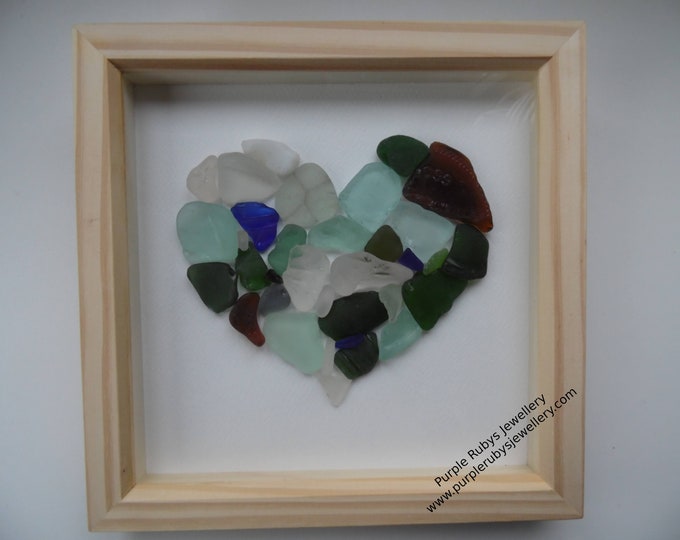 Heart of Dorset Sea Glass Picture