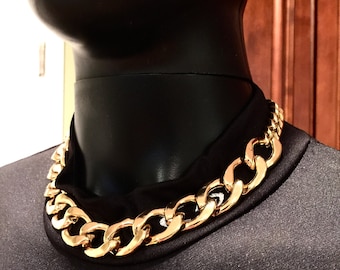 Collana Lunga In Velluto Nero Boho – Catena Regolabile Con Ciondolo In Pelle, Gioiello Donna Vintage