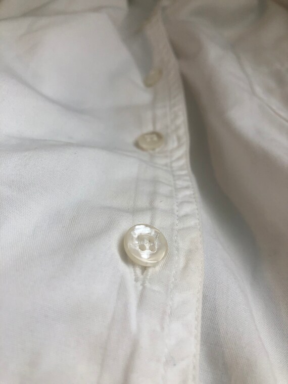 Staple Button Down: White Cotton - image 7