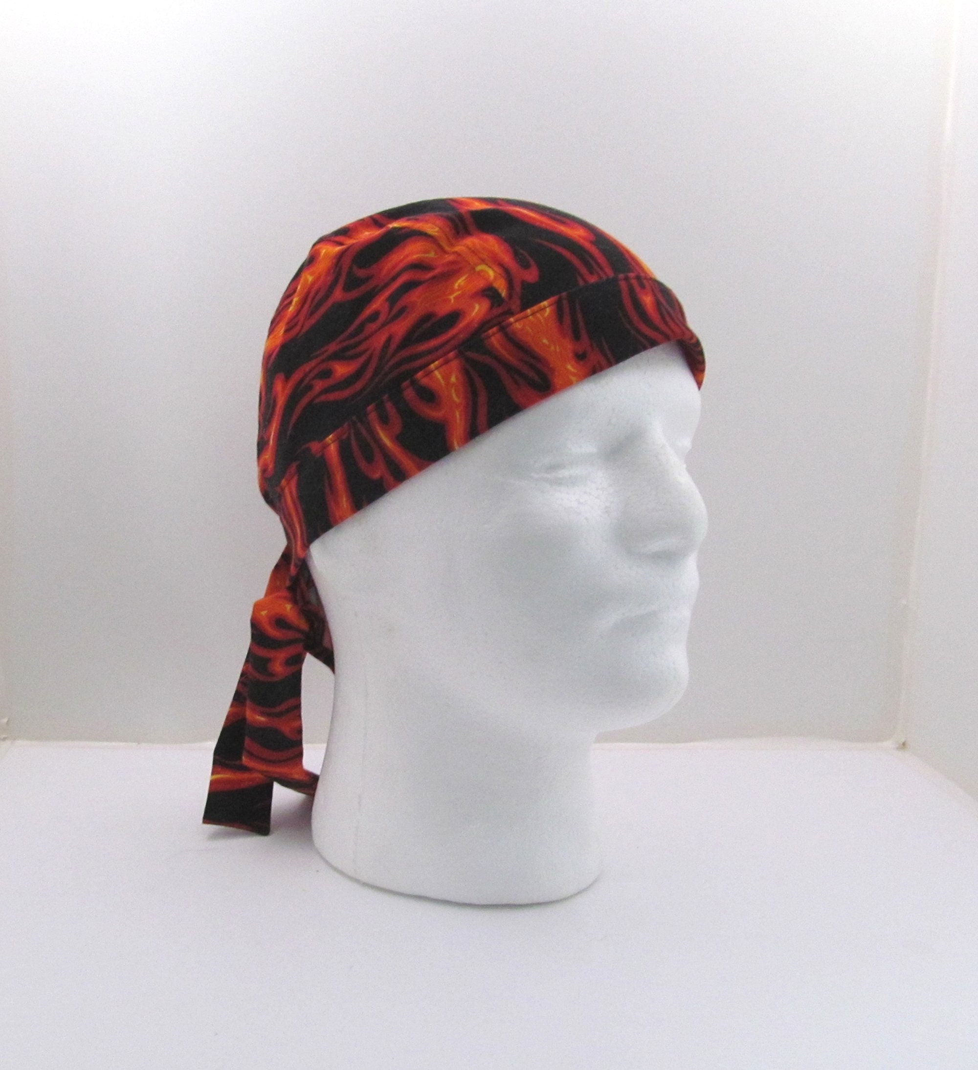 Durag / Du-rag / Do-rag / Bandana - Unisex - Black – AfricanFabs