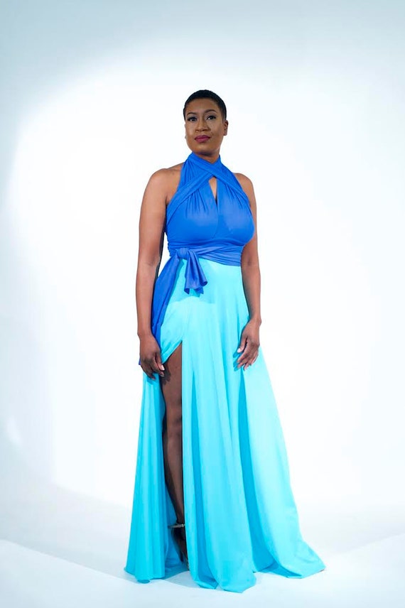 infinity dress with slit