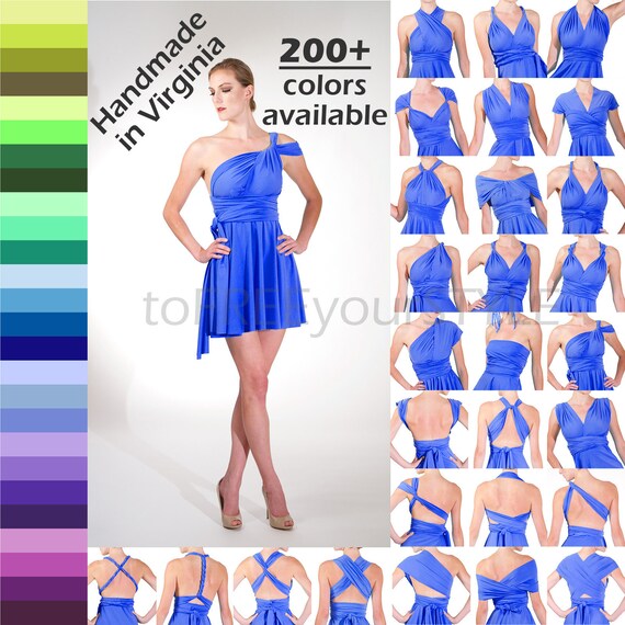 infinity dress wrap styles