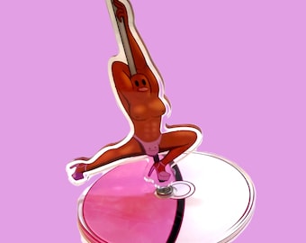 Go Go Dance Diggy Boi - Rotating Acrylic Standee