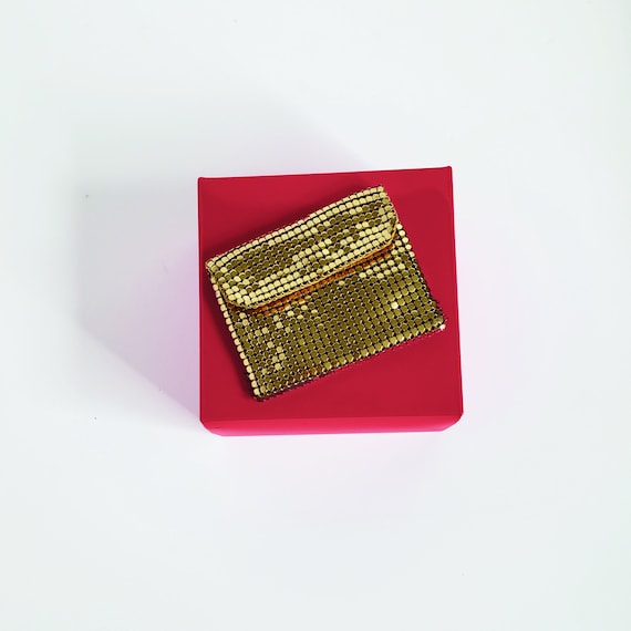 whiting and davis vintage coin purse