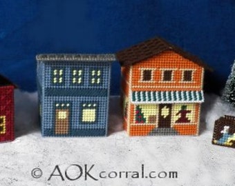 Christmas Village Pattern on PDF