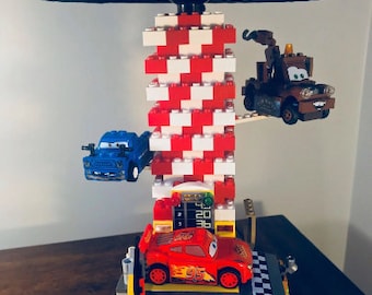 Disney® Cars 1.0 Lamp made of LEGO® Bricks