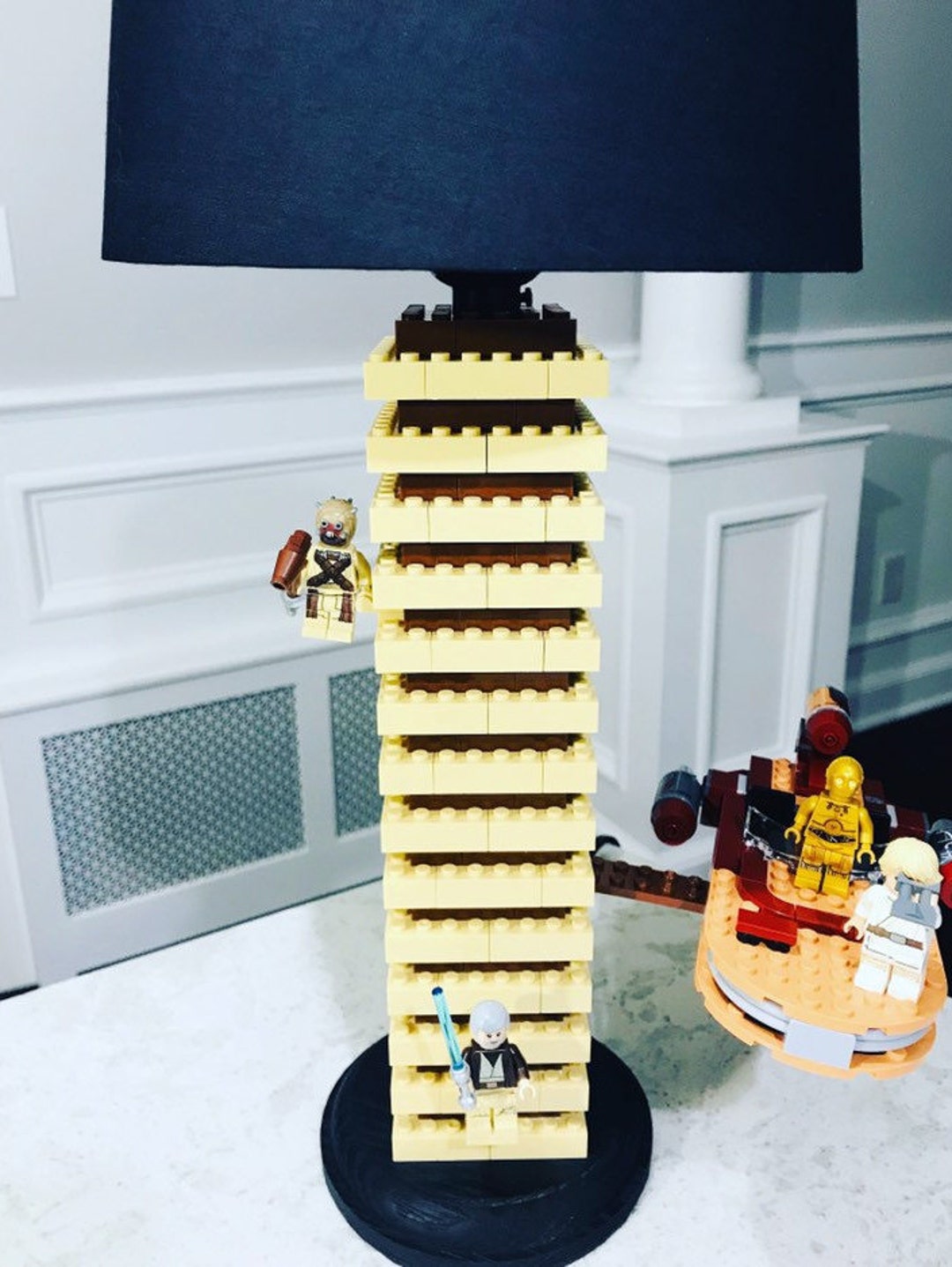 Star Wars® Luke's Landspeeder Lamp Made of LEGO® Bricks - Etsy
