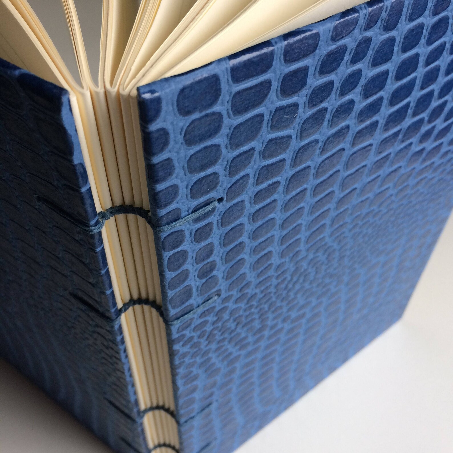 Embossed Alligator Lined Journal // Sketchbook Large Journal Etsy