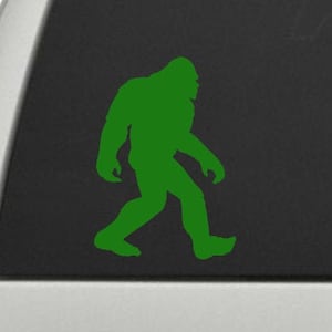 Sasquatch Decal SET OF 2 facing right , Yeti Decal, Sasquatch Car Decal, Sasquatch Silhouette, Bigfoot Decal, Bigfoot sticker