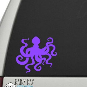 Octopus Vinyl Decal - Nautical Decor, Nautical Sticker, Octopus Sticker, Octopus Decal, Steampunk Decor, Steampunk Decal