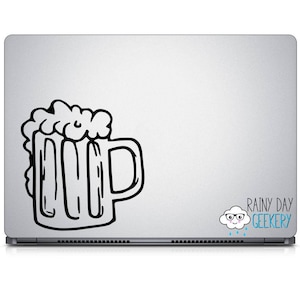 Sketchy Beer Stein Decal - Beer Mug, Oktoberfest Decal, Butterbeer Mug, Butterbeer Decal, Butterbeer Sticker, Butterbeer Decor