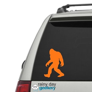 Sasquatch Decal SET OF 2 facing left, Yeti Decal, Sasquatch Car Decal, Bigfoot Decal, Sasquatch sticker, Bigfoot sticker