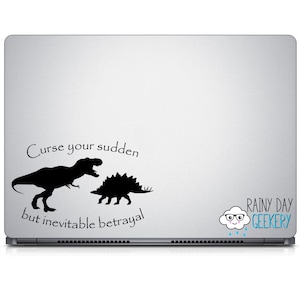Curse your sudden but inevitable betrayal decal, Wash Decal, Wash Dinosaurs Decal, Wash Pilot Decal, Wash Copilot Decal, Curse your betrayal