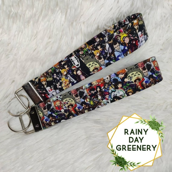 Key Ring Anime Keychain Strap Anime Keyfob For Anime Lovers