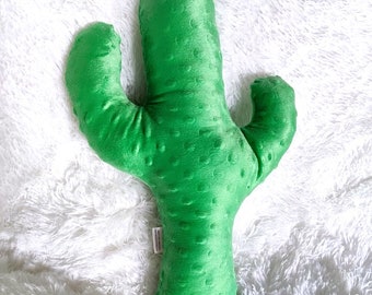 Kelly Green Cactus Pillow - cacti pillow, cactus pillows, accent pillow, throw pillow, unique cactus decor, cacti decor