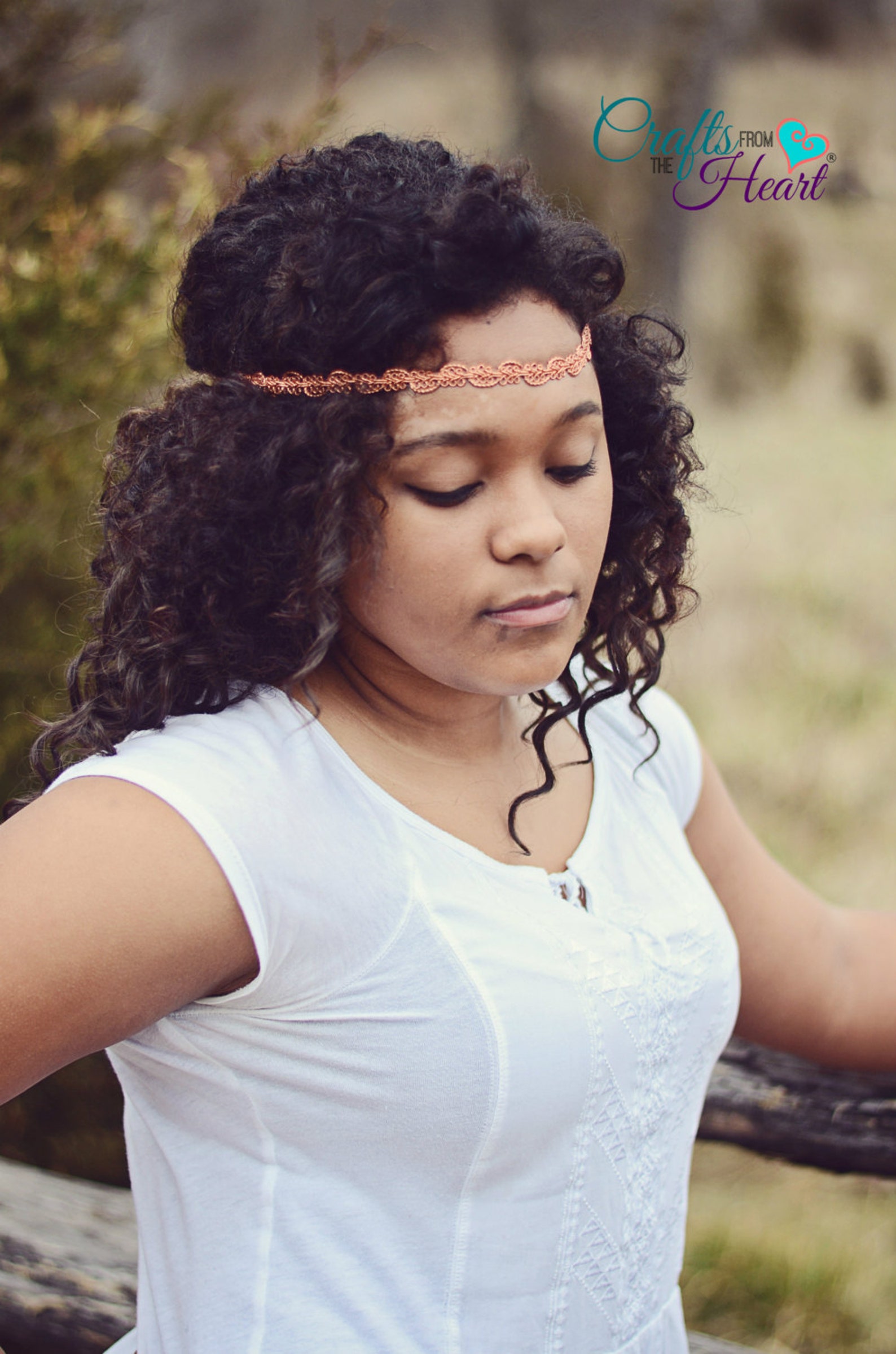 Copper Boho Headband Boho Headband Bohemian Headband Etsy