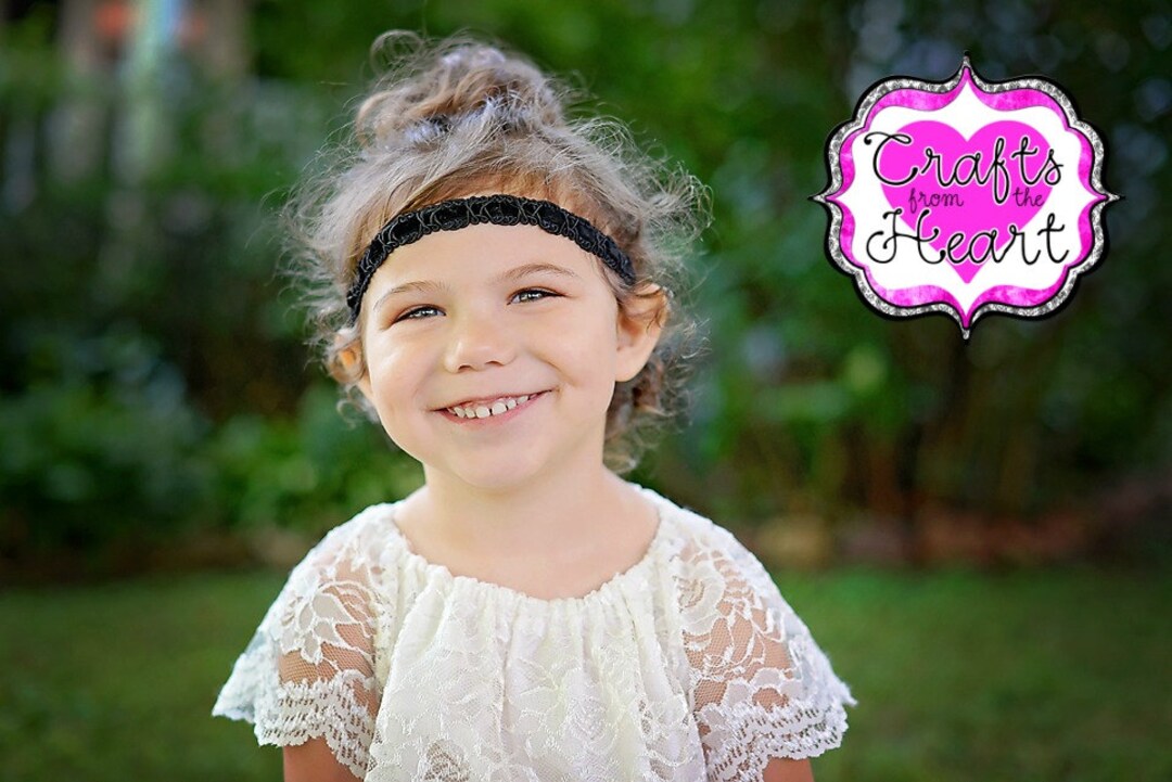 Black Boho Headband Boho Headband Bohemian Headband Etsy