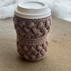 Cup cozy - sleeve style