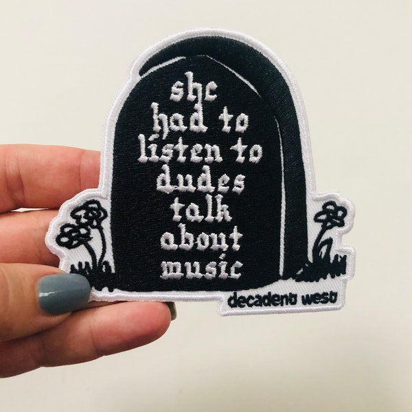 Death By Eyeroll Embroidered Patch