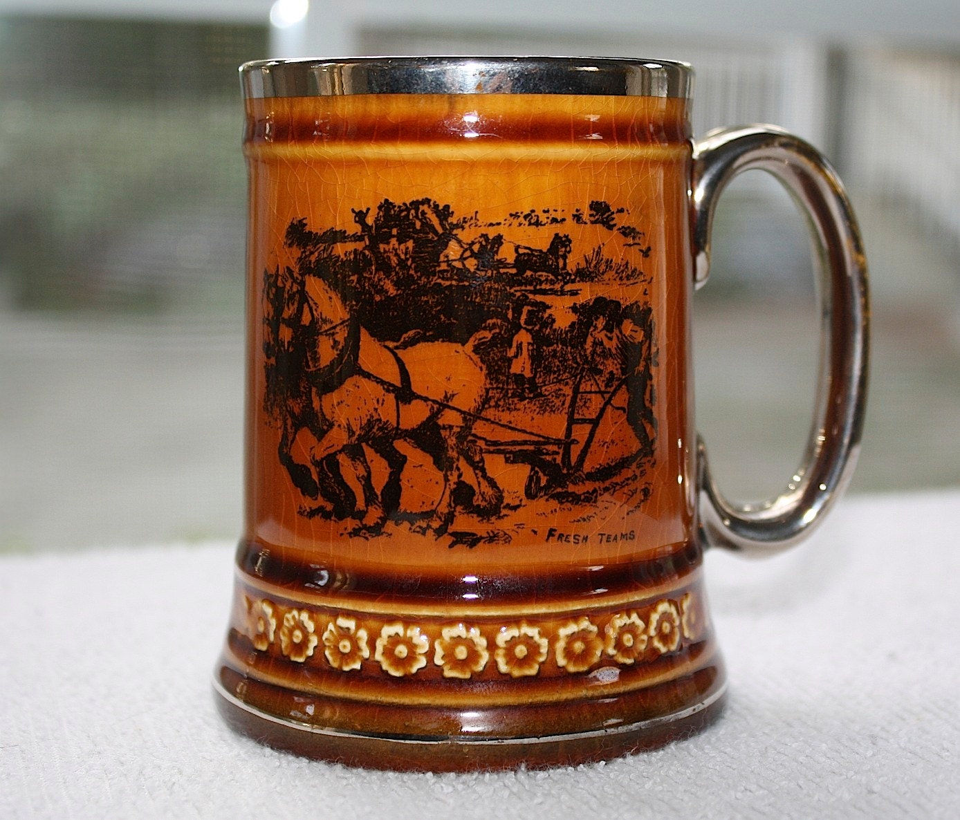 Ridgway Brothers "Coaching Days & Coaching Ways" mug