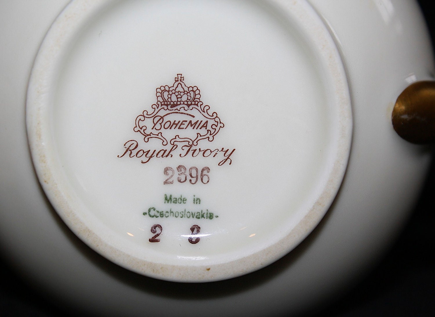 Vintage Bohemia Royal Ivory Collection - Creamer - Etsy