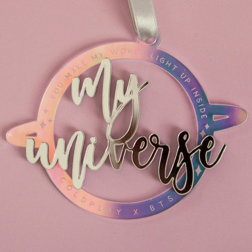 My Universe Coldplay X BTS Christmas Ornament BTS Ornament Etsy