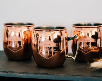 Copper Mug Wedding Favor Copper Mug Wedding Favor