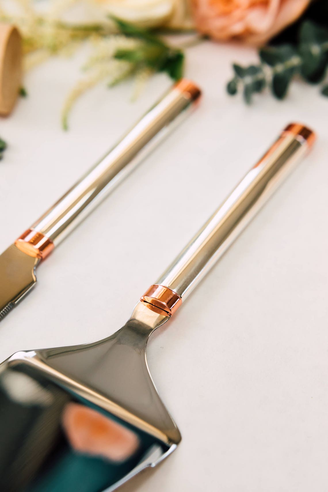 Personalized Kate Spade Rosy Glow Cake Knife & Server Set Etsy