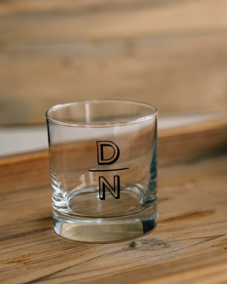 personalized whiskey glasses groomsmen