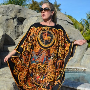 hermes kaftan dress