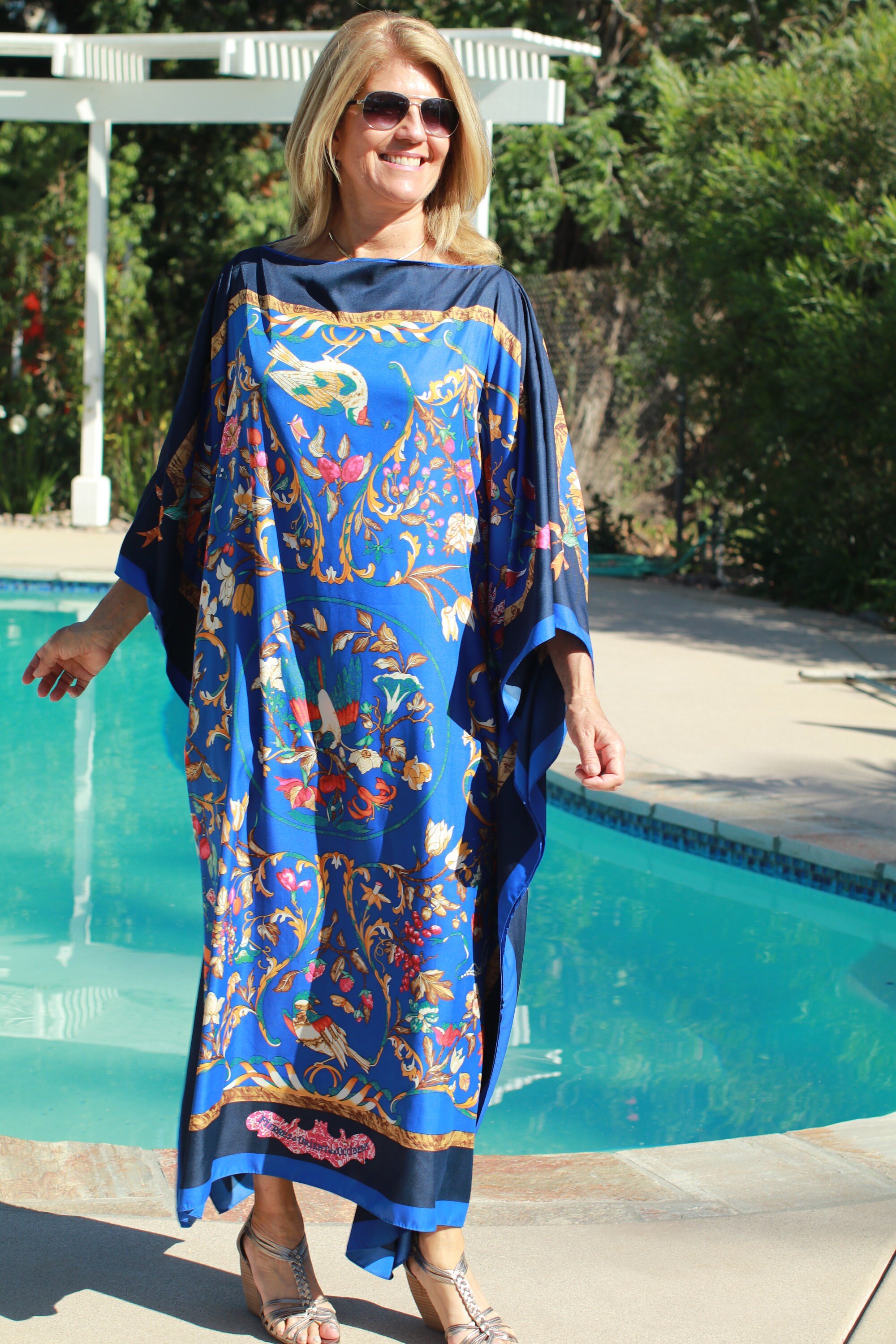 GAZEL D KAFTAN - PACIFIC BLUE