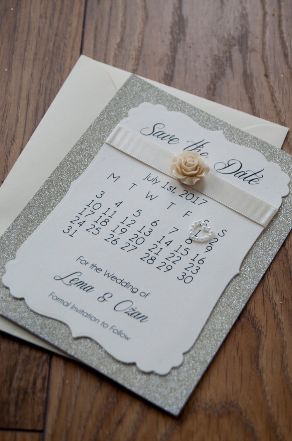 Vintage Style Save The Dates 3