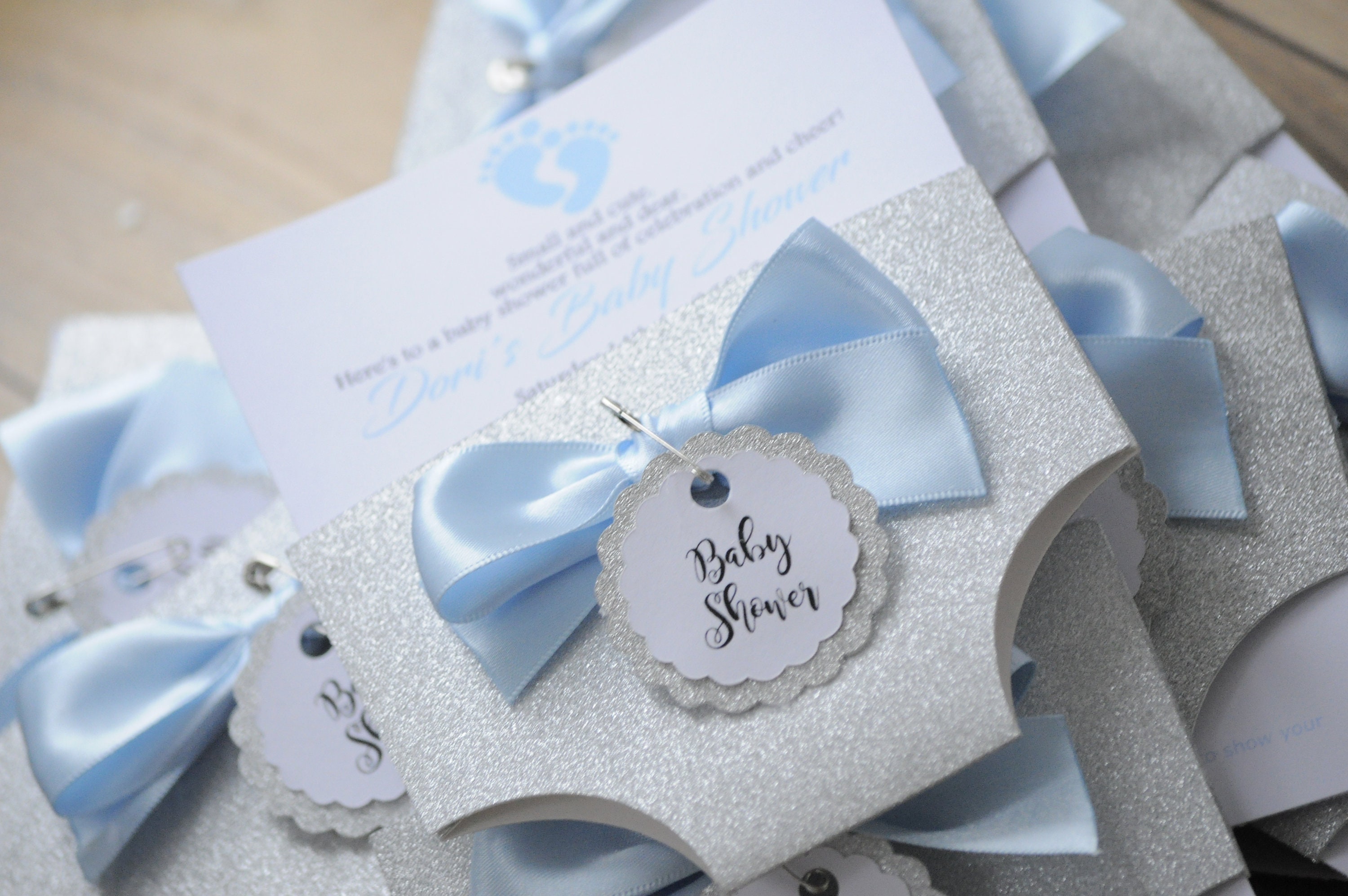diaper invitation