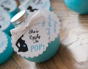 Bubble Bath 'She's Ready to POP!' Baby Shower Favours