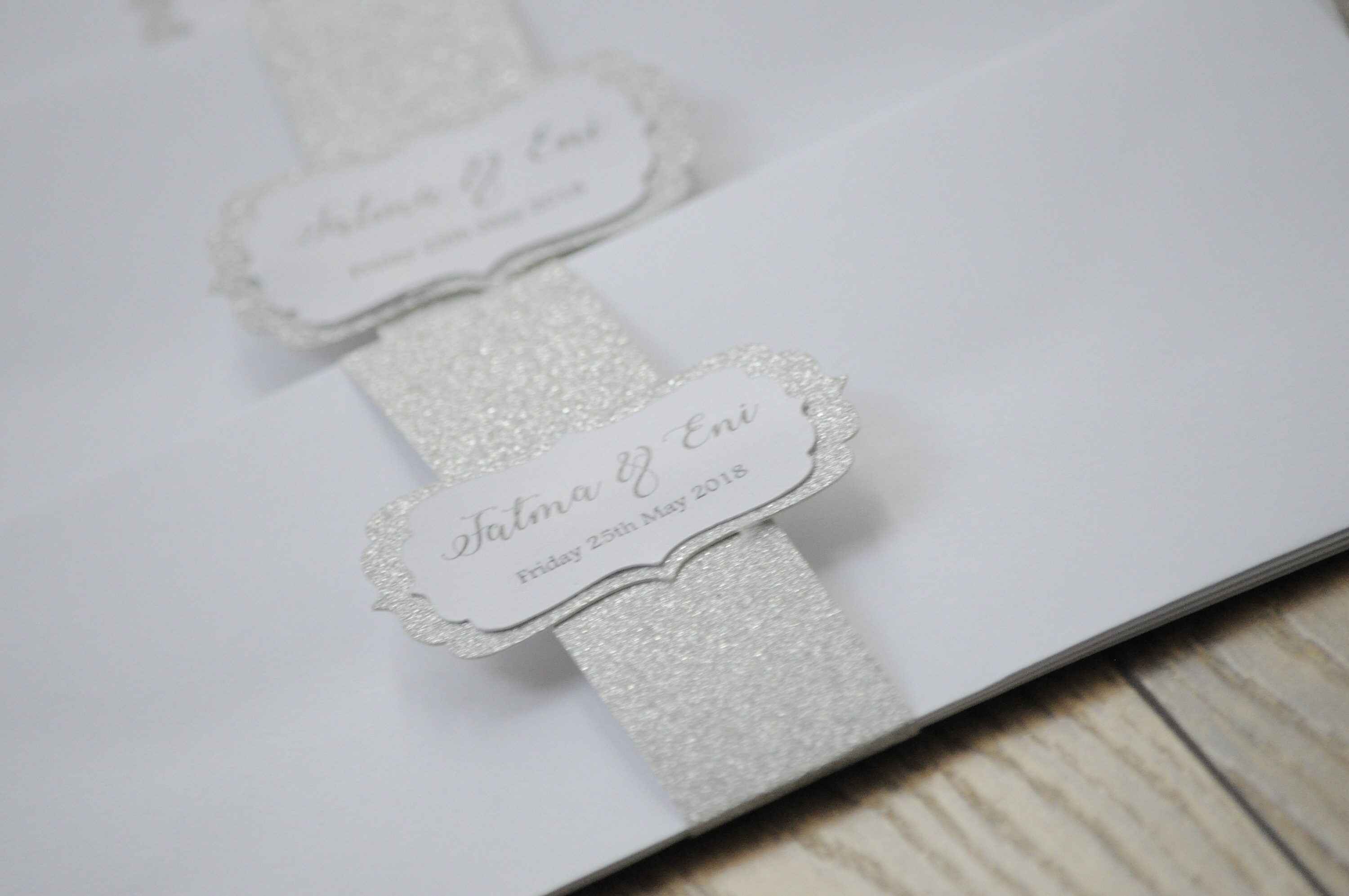 Wedding Money Gift Envelopes Silver