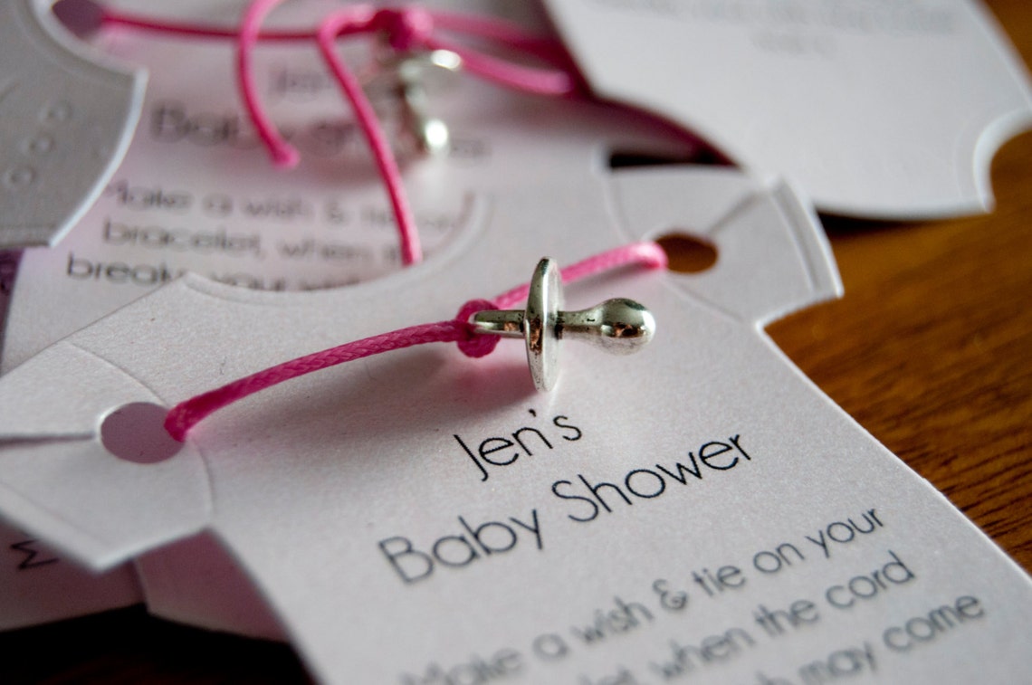 Baby Shower Bracelet and Charm Favour/Gift Etsy