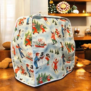 Holiday Snow Fun - KitchenAid Mixer Cover