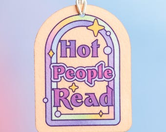Hot People Read Bookish Air Freshener