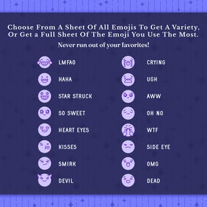 Pastel Emoji Stickers, Book Annotation Supplies, Mood Tracker Stickers image 3
