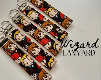 Wizard key lanyard